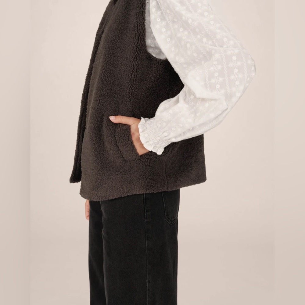Grace & Mila - FAUX SHEARLING JACKET
ANTHRACITE SINATRA - Picture 4 of 7